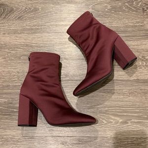 Jessica Simpson Satin Booties